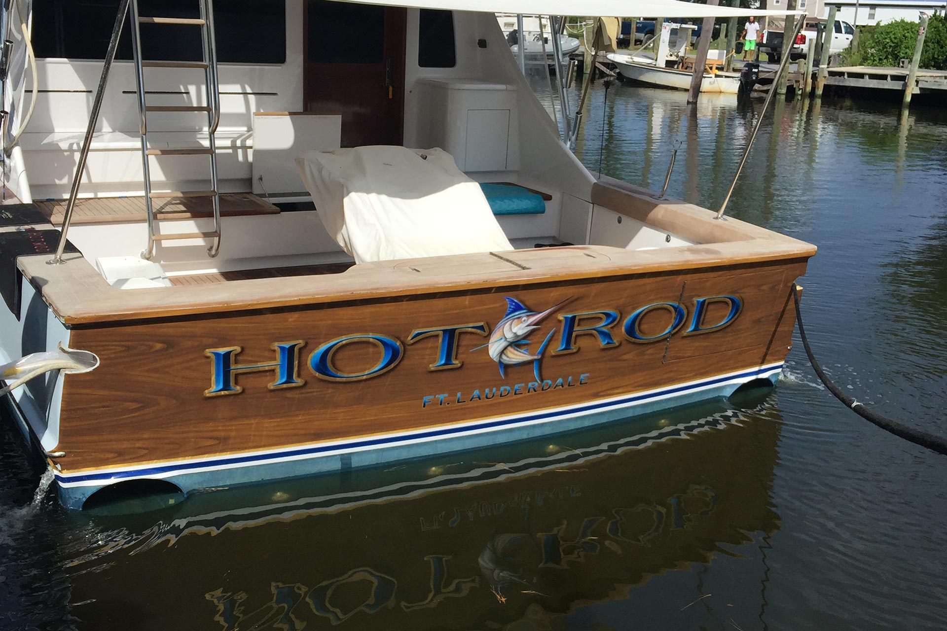 FAUX TEAK EVERETT NAUTICAL DESIGNS