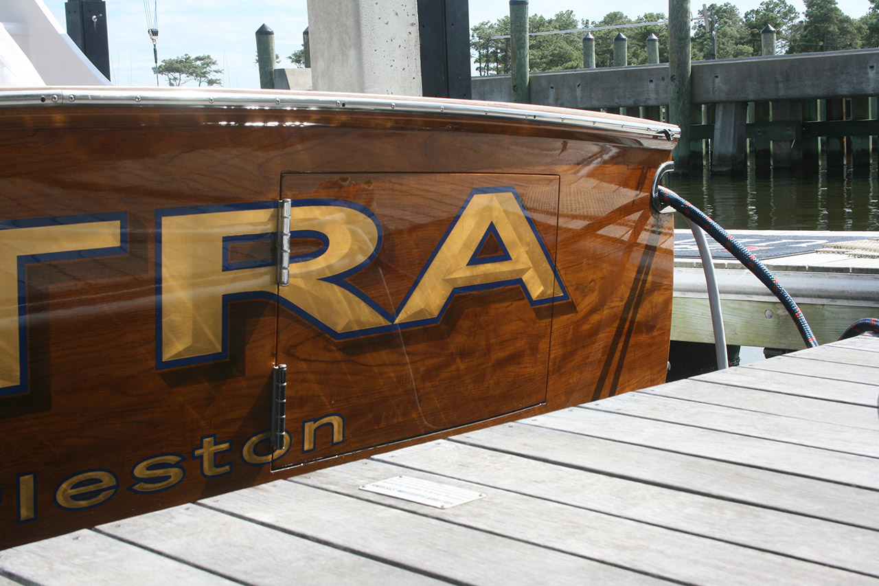 ultra, charleston boat transom boats transom artwork